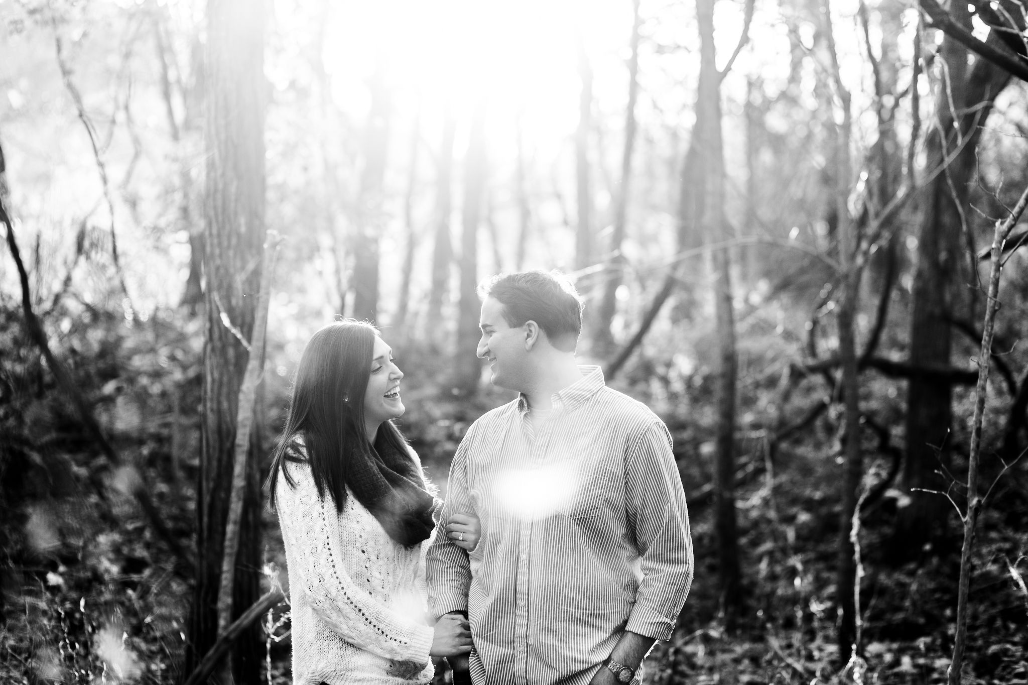 fall engagement session castlewood state park